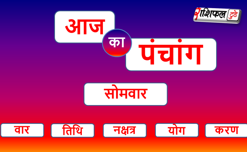 8 September 2025 Ka Panchang सोमवार का पंचांग देखें राशिफल टुडे पर