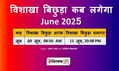 Vishakha Vichudo Kab Lagega June 2025 Vishakha Vichudo Kab Lagega June 2025