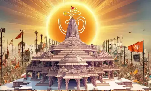 राम मंदिर पर अभिजीत मुहूर्त में फहराई गई धर्म ध्वजा | जानें इसका महत्व राम मंदिर पर अभिजीत मुहूर्त में फहराई गई धर्म ध्वजा | जानें इसका महत्व