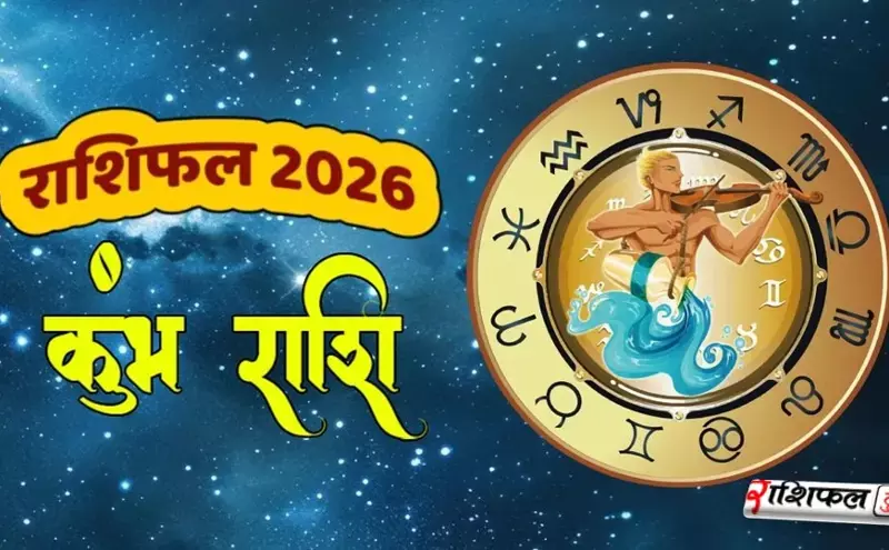 Kumbh Rashi Varshik Rashifal 2026 जानिए साल 2026 में करियर, व्यापार, शादी, पैसा और स्वास्थ्य का हाल Kumbh Rashi Varshik Rashifal 2026 जानिए साल 2026 में करियर, व्यापार, शादी, पैसा और स्वास्थ्य का हाल